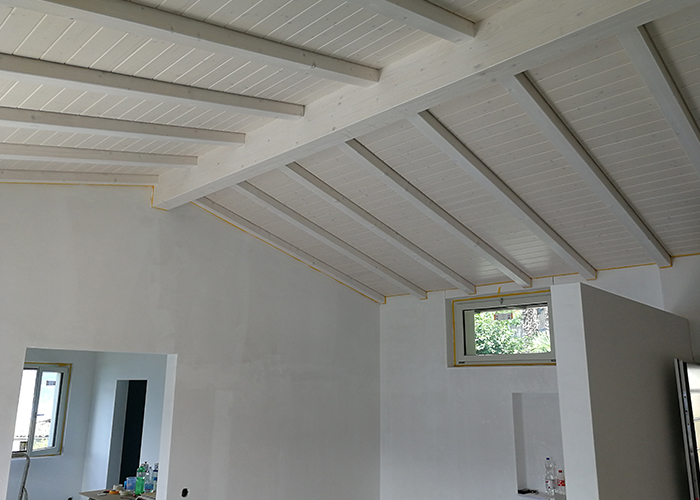 Rivestimento soffitti interni e pareti in legno in tutto il Ticino: Lugano,  Bellinzona, Chiasso, Locarno., Antognini